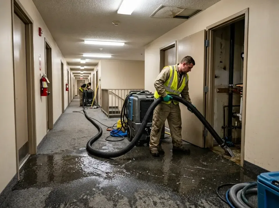 multi-unit-apartment-hallway-f-005 — frequently asked questions, Emergency Burst Pipe Water Extraction & Removal in Cheat La…